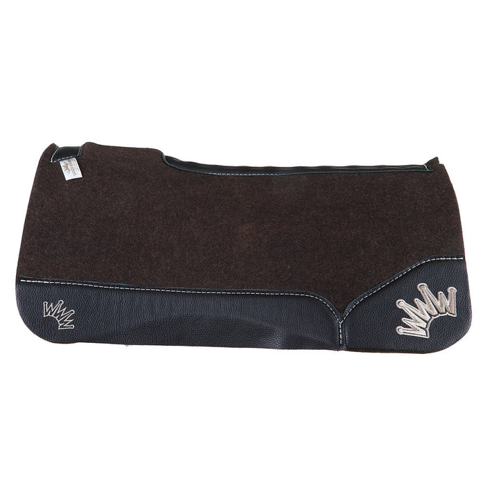 1in OG Grey Felt Saddle Pad With Beige Crown
