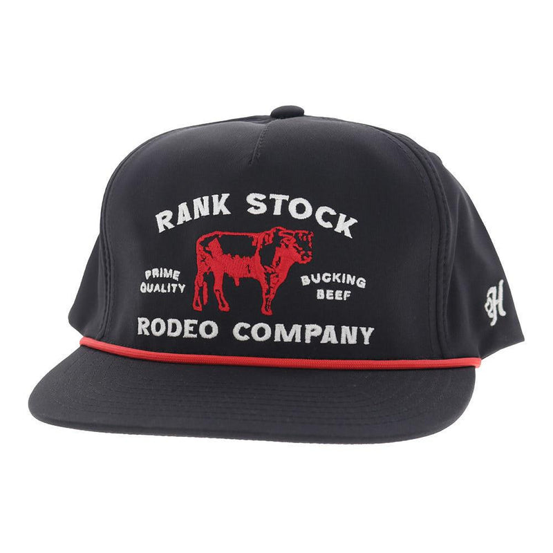 Men's Rank Stock Black Trucker Cap