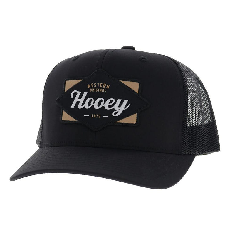 Men's Diamond Black Trucker Cap