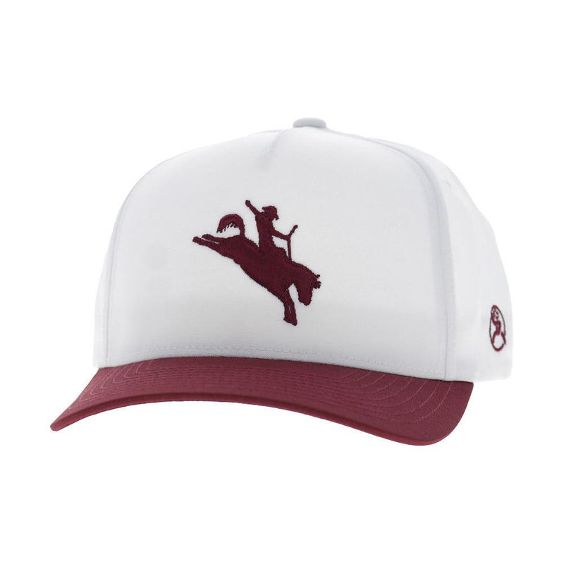 White Bronco Trucker Cap