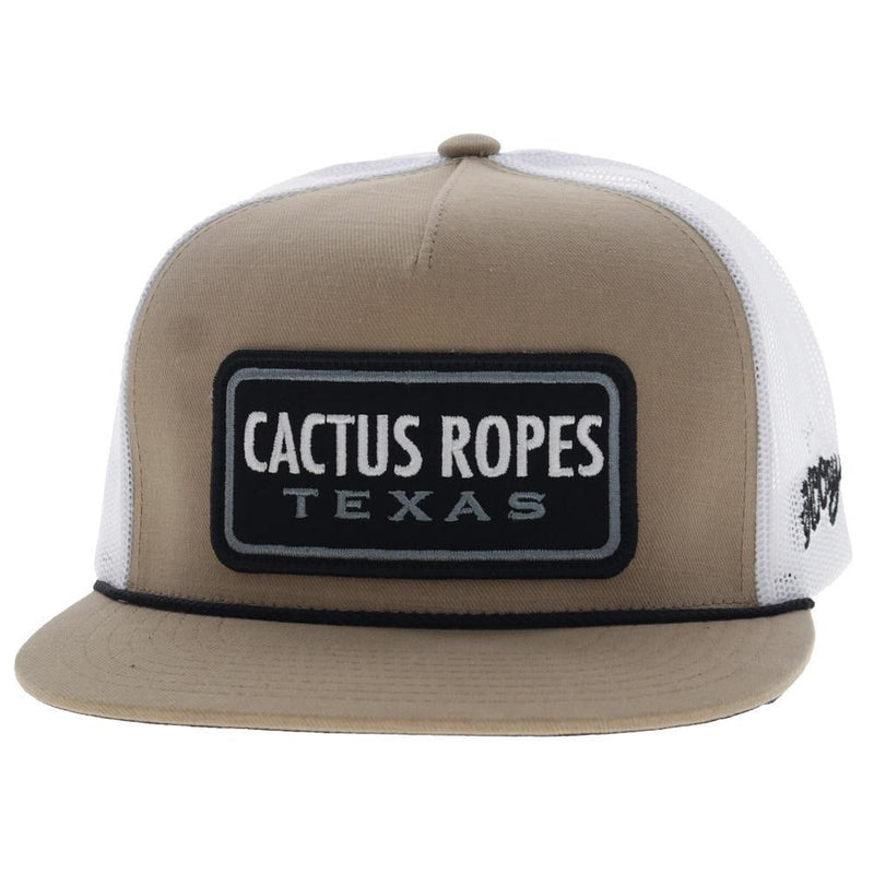 Men's Cactus Ropes Tan Trucker Cap