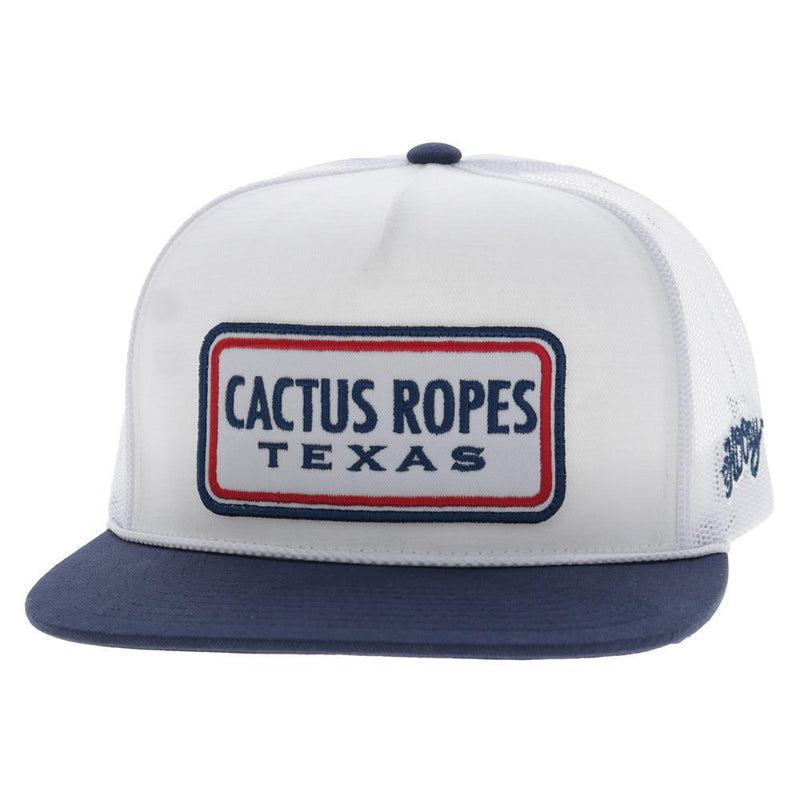 Men's Cactus Ropes White Trucker Cap