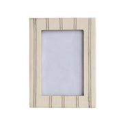 Cream Stripe Photo Frame