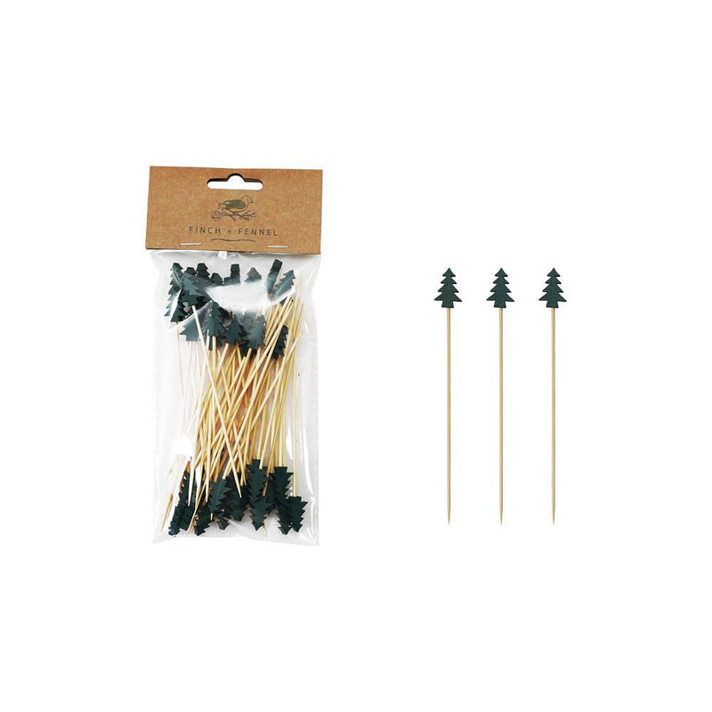 Bamboo Christmas Tree Skewer