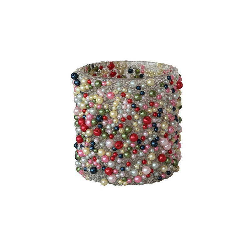 Beaded Candle Holder