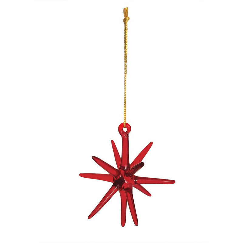 Small Red Star Ornament