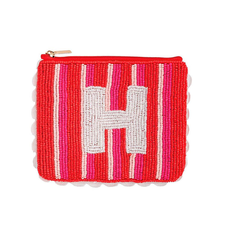 Beaded Initial H Case