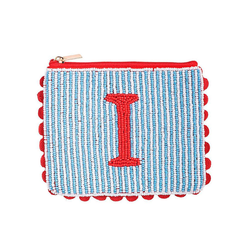 Beaded Initial I Case