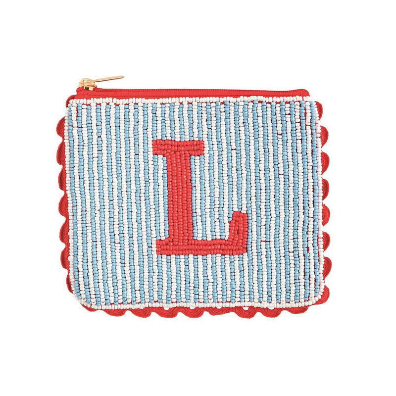 Beaded Initial L Case