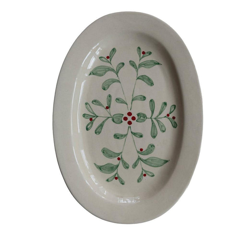 Mistletoe Platter