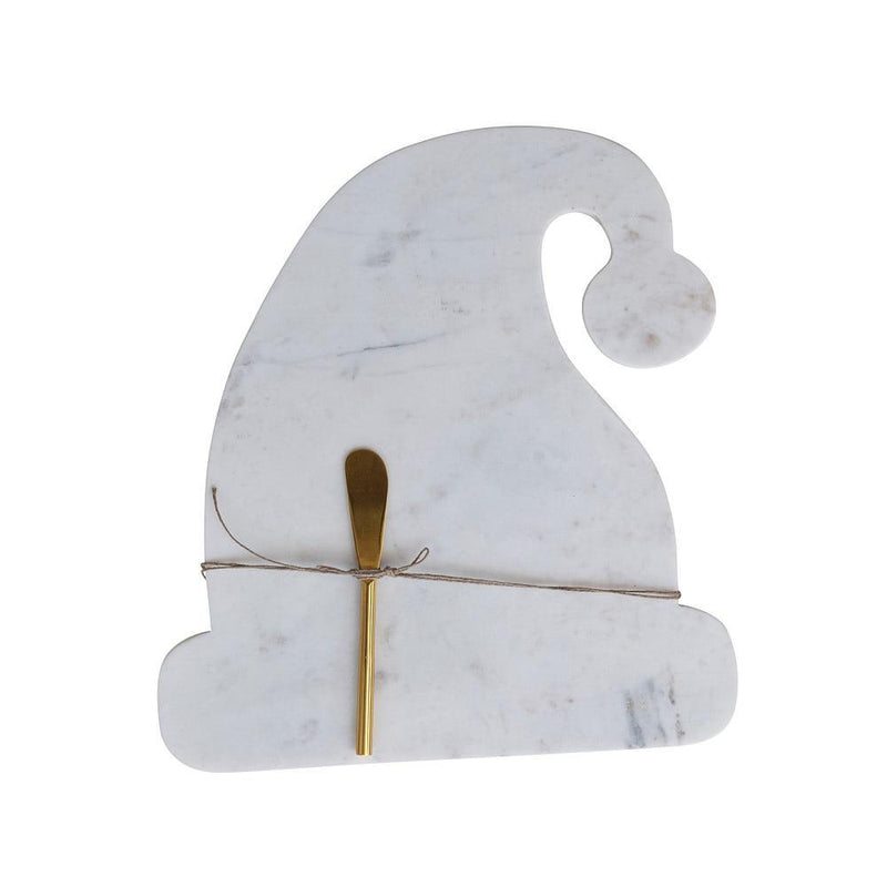 Marble Santa Hat Serving Board
