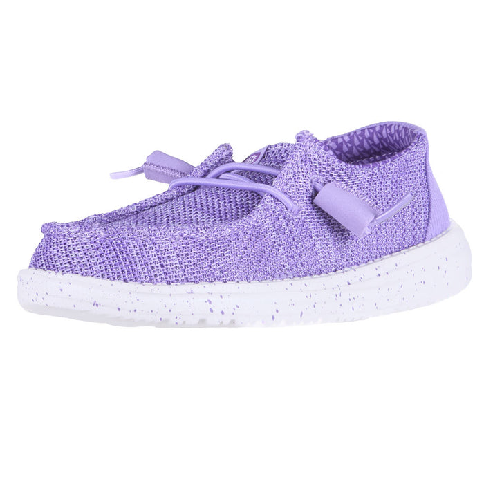 Kid's Wendy Purple Stretch Sox