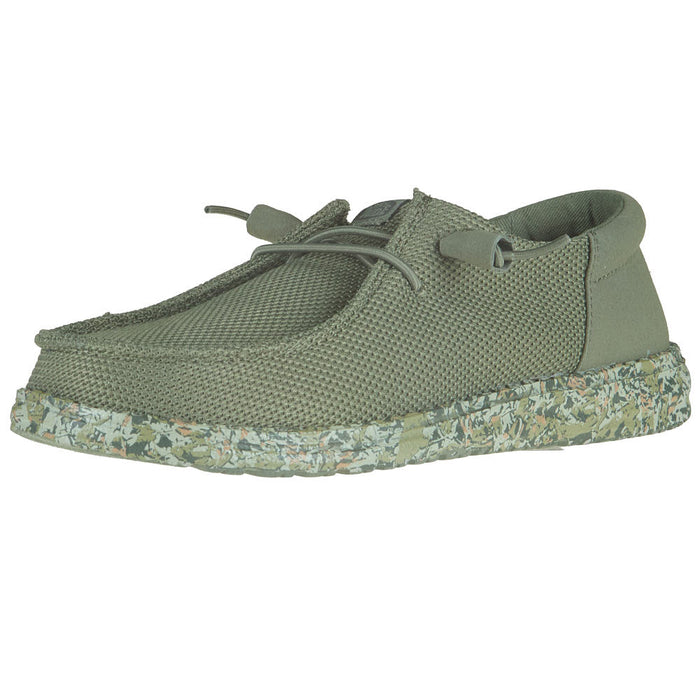 Women's Wendy Funk Mesh Field Camo Dark Olive Casual