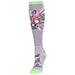 Don’t Walk In Fear Gray Performance Boot Socks