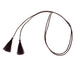 Black And Brown Horse Hair Loop Over Crown Stampede String