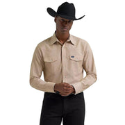 Men's Chambray Khaki Workshirt