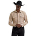 Men's Chambray Khaki Workshirt