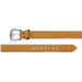 Men's Tan Basketweave Leather Belt