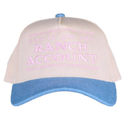 Put It On Ranch Account Denim & Pink Cap