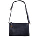 Large Black Woven Clutch