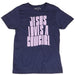 Girl's Jesus Loves A Cowgirl Tee Shirt