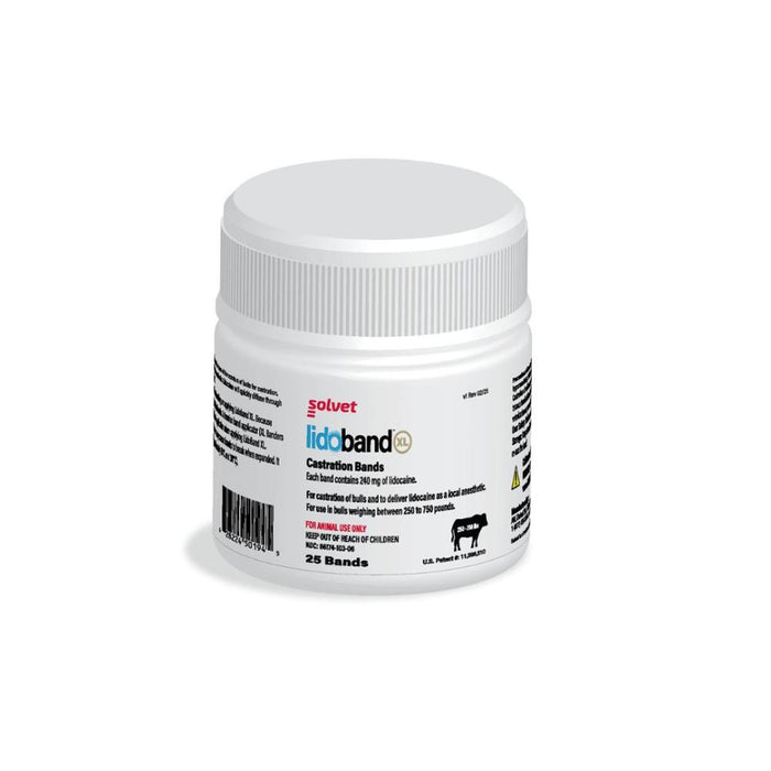Lidoband Castration Bands XL 25 Count