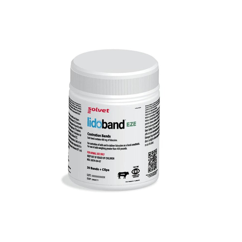 Lidoband Eze + Clips 20 Count