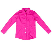 Girl's Pink Button Shirt