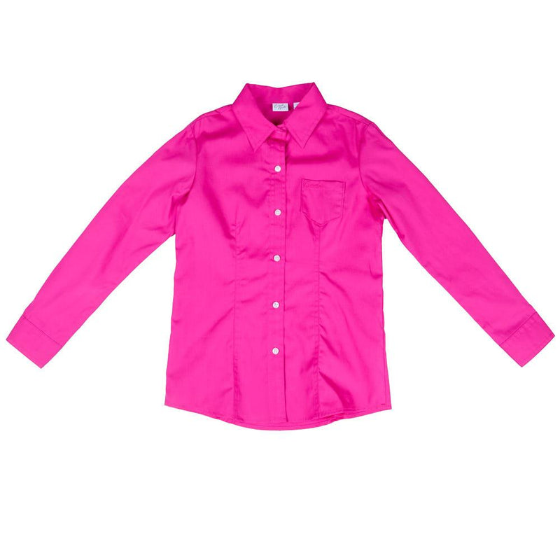Girl's Pink Button Shirt