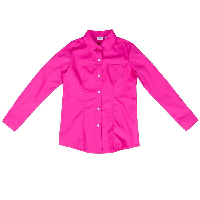 Girl's Pink Button Shirt