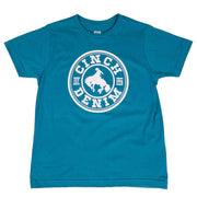 Boy's Teal Logo Tee Shirt