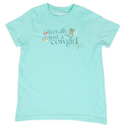Girl's Literally Just A Cowgirl Tee Shirt