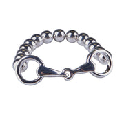 Silver Snaffle Stretch Bracelet