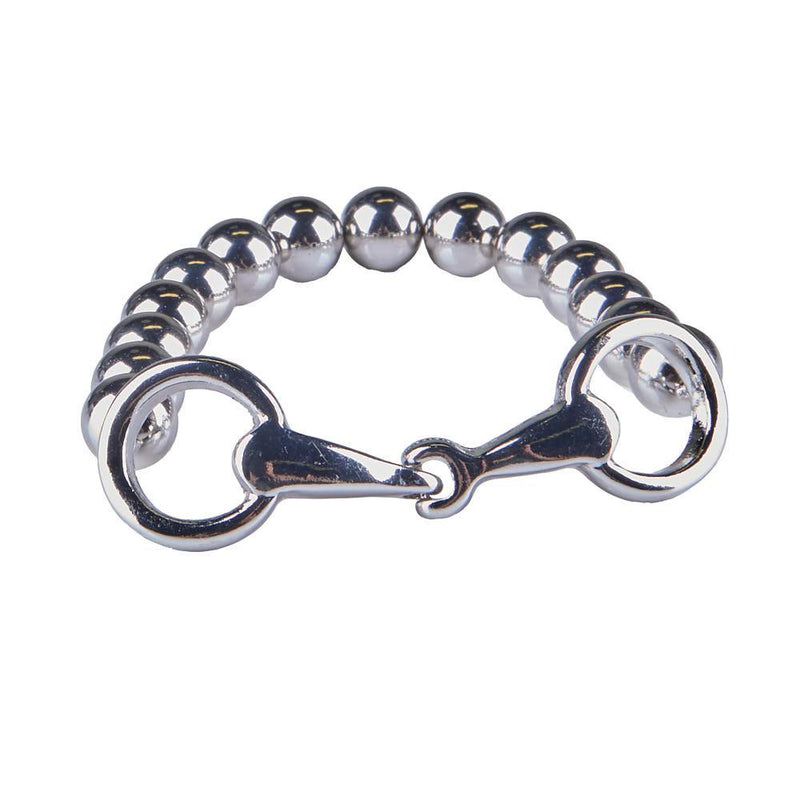 Silver Snaffle Stretch Bracelet