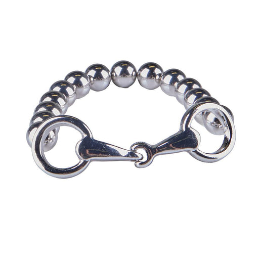 Silver Snaffle Stretch Bracelet