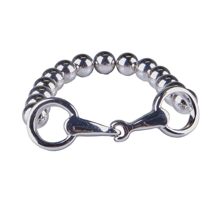 Silver Snaffle Stretch Bracelet