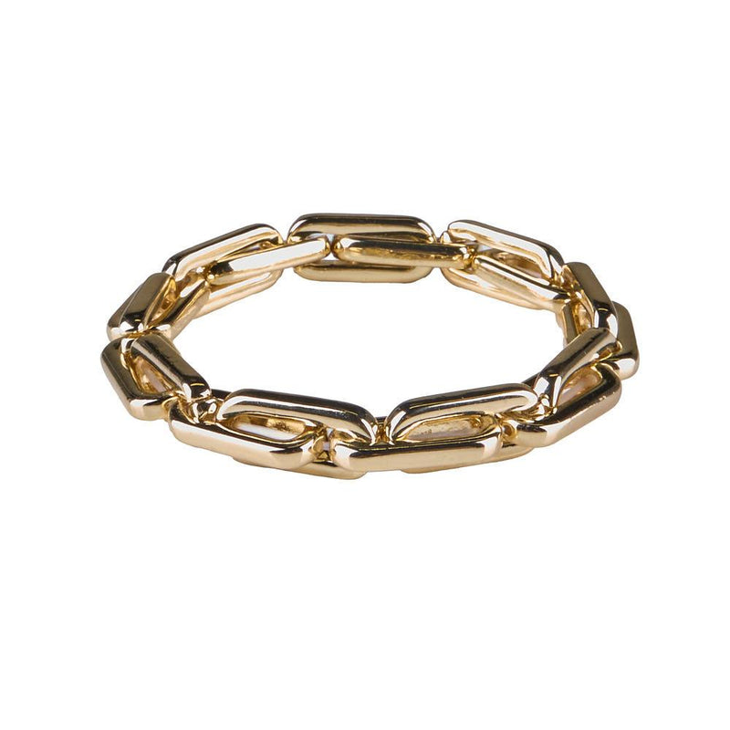 Gold Chain Link Bracelet