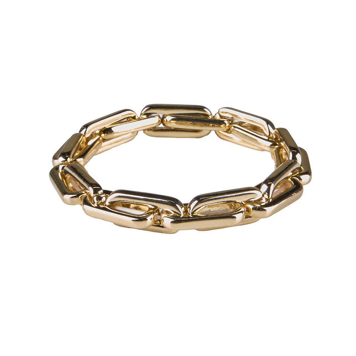 Gold Chain Link Bracelet
