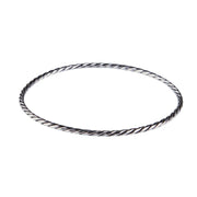 Sterling Rope Twist Bangle