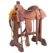 Used 16.5in Roughout Square Skirt Ranch Roper
