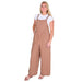 Women's Brown Woven Jumpsuit