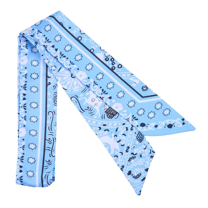 Blue Bandana Style Twilly
