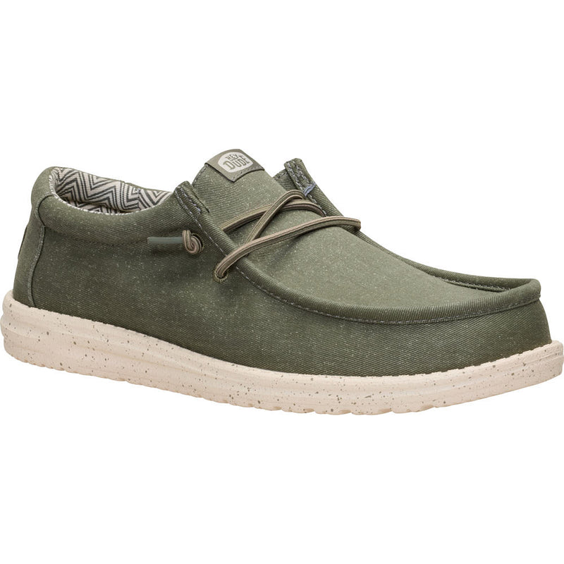 Men's Wally Stretch Canvas Tea Leaf Casual
