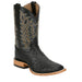Men's Heritage Juan Black Full Quill Ostrich Vamp 11in Black Top