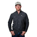 Men's Charcoal Core Long Sleeve Snap Shirt