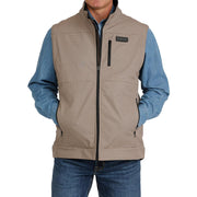 Men's Khaki Bonded Vest