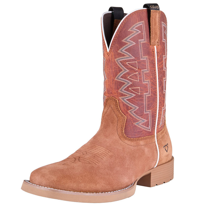 Men's Dear Rodeo Rust Roughout Vamp 11in Orange Top