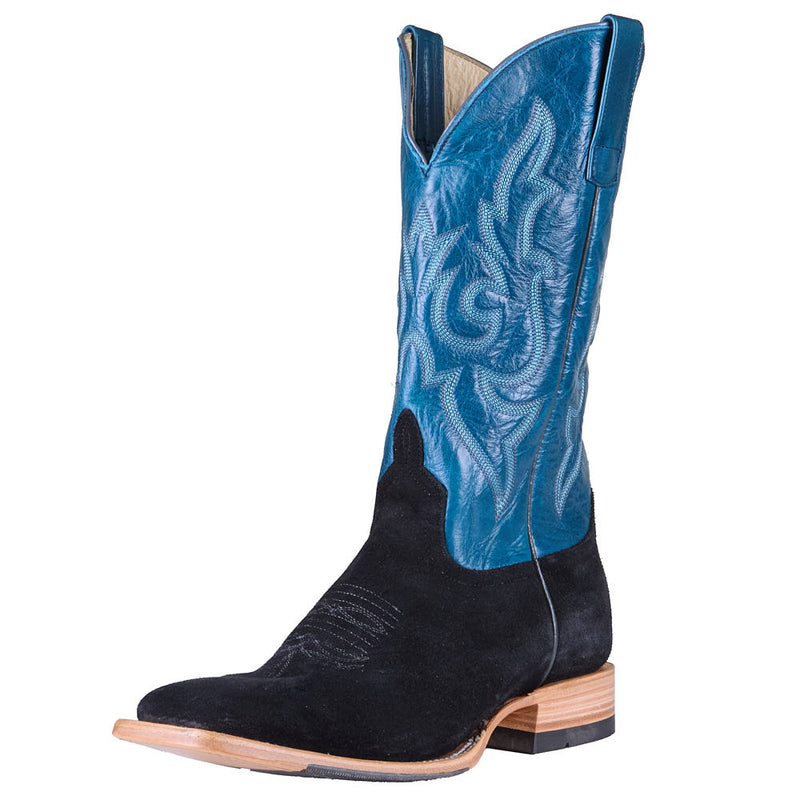 Men's Black Suede Vamp 13in Azure New Orleans Top