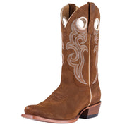 Women's Mama Tried Tan Boston Suede Vamp 11in Matching Top Boot