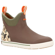 Men's Bison Duck Camo 6in Ankle Deck Boot